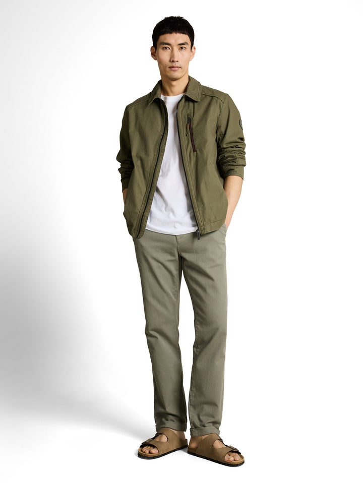 regular soft chino, Greyish Shadow Olive 10767 Bild 6