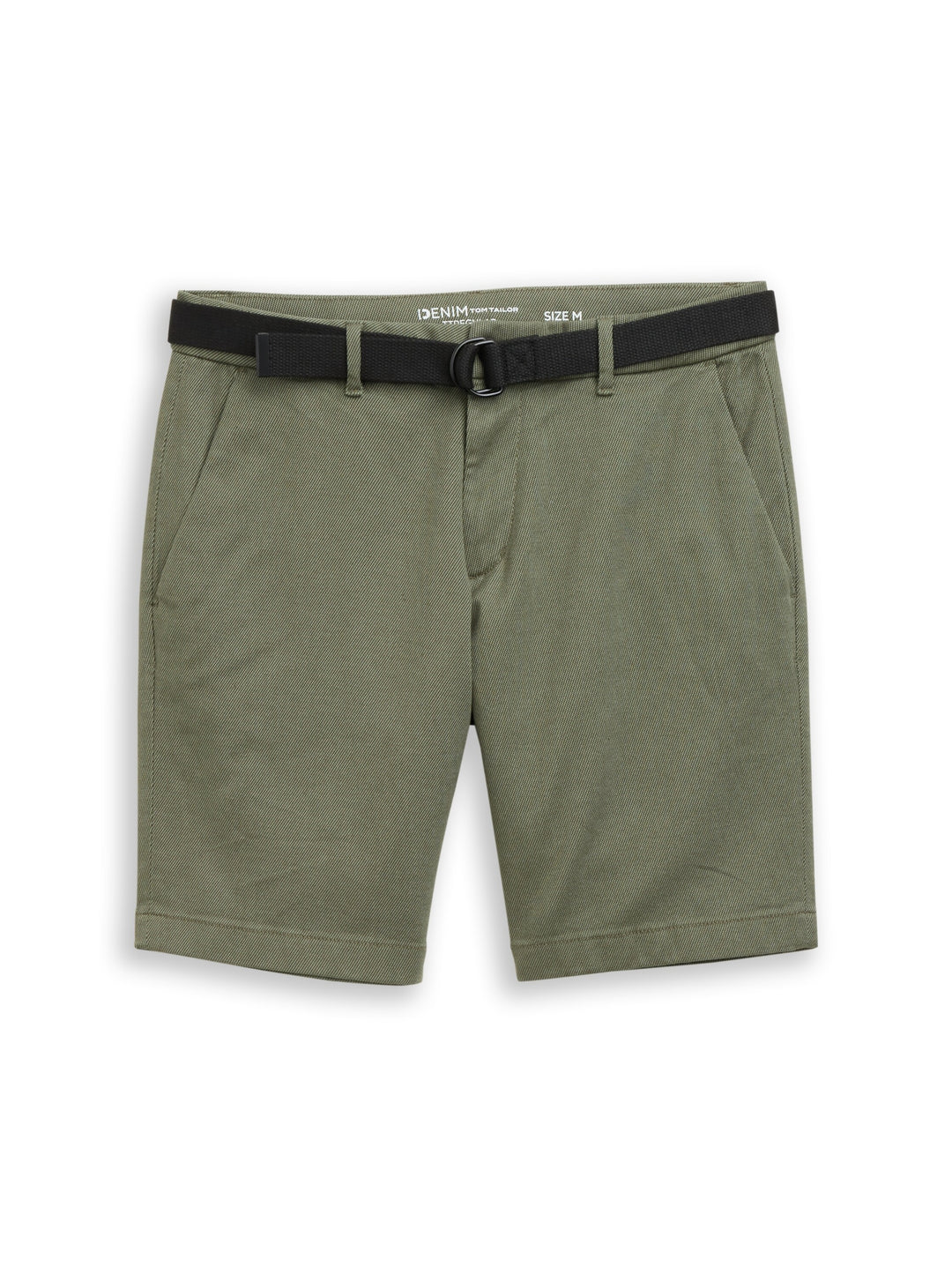 regular structured chino short, olive tonal twill structure 39557 Bild 1
