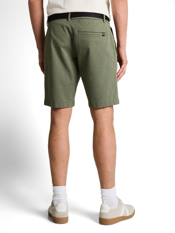 regular structured chino short, olive tonal twill structure 39557 Bild 4
