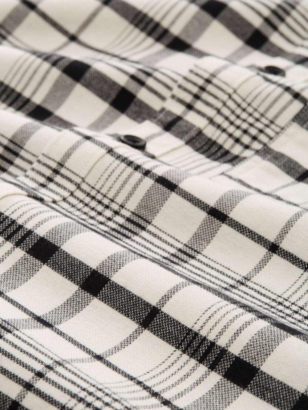 relaxed checked shirt, greyish white black check 39006 Bild 2