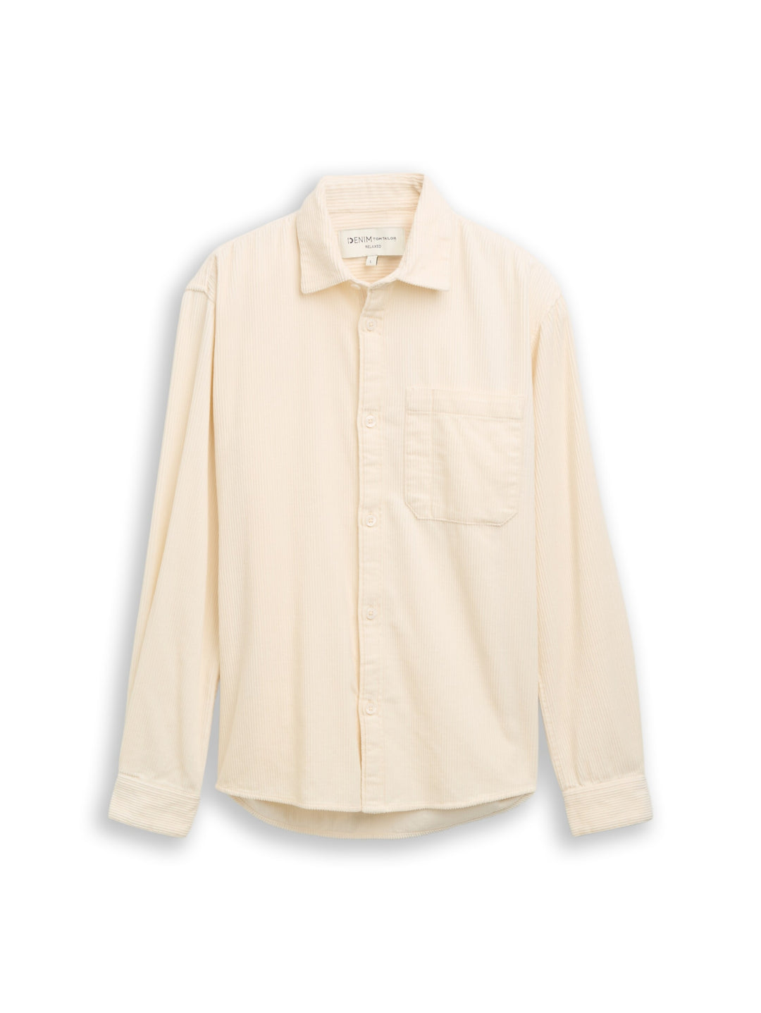 relaxed corduroy shirt, Gardenia White 10348 Bild 1