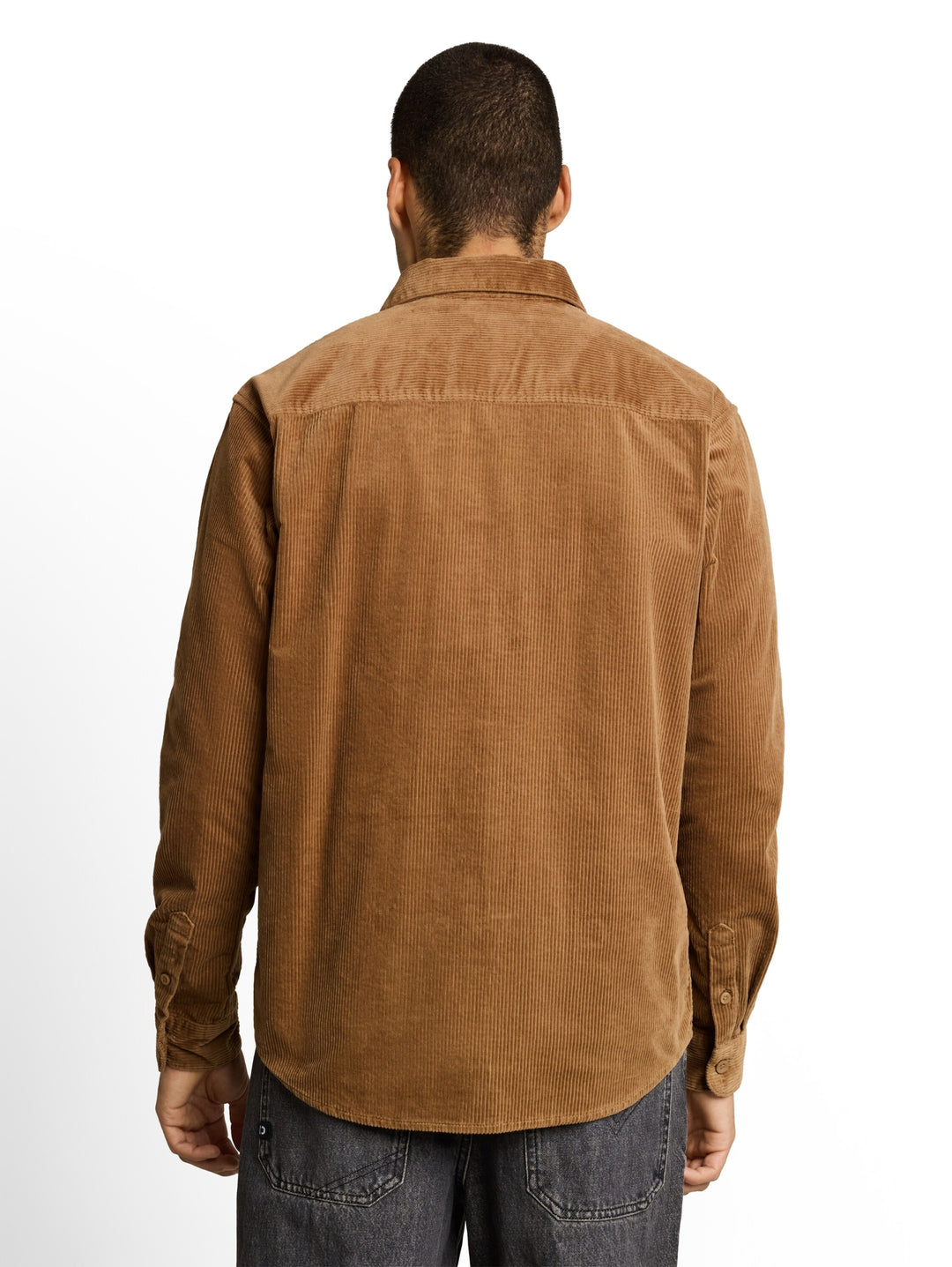 relaxed corduroy shirt, malt brown 28862 Bild 4