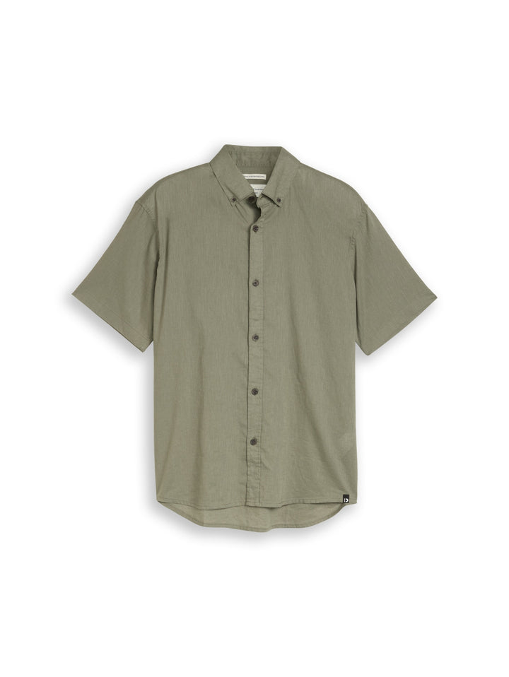 relaxed cotton linen shirt, Sea Spray 10427 Bild 1