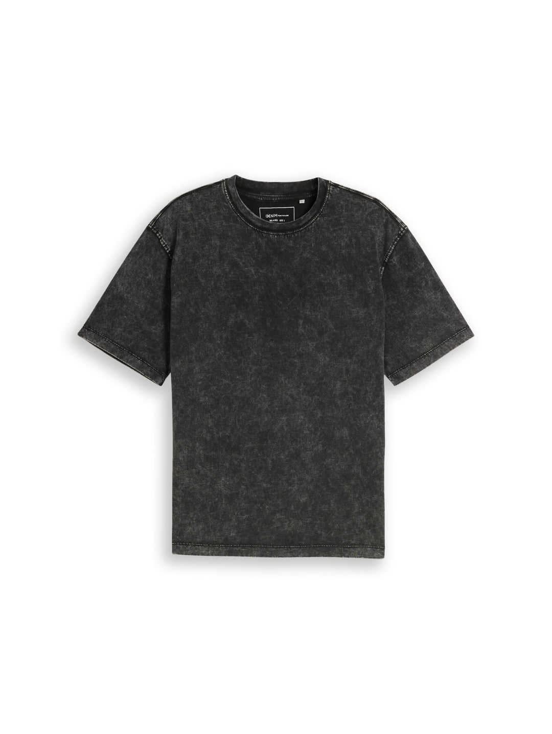 relaxed effect wash  t-shirt, Black 29999 Bild 1