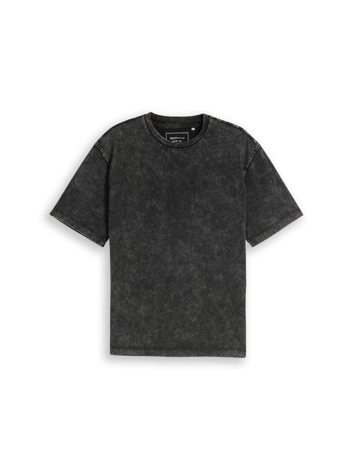 relaxed effect wash  t-shirt, Black 29999 Bild 1