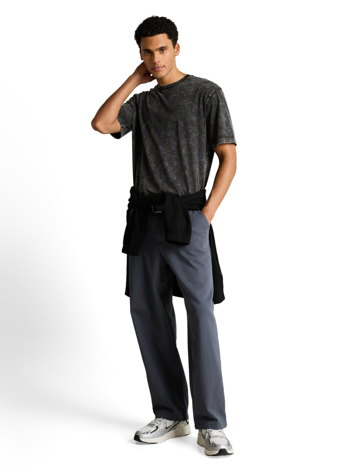 relaxed effect wash  t-shirt, Black 29999 Bild 3