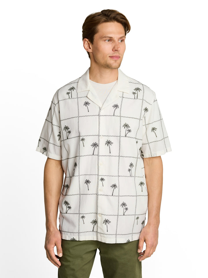 relaxed embroidered resort shi, wool white palm embro design 40272 Bild 6