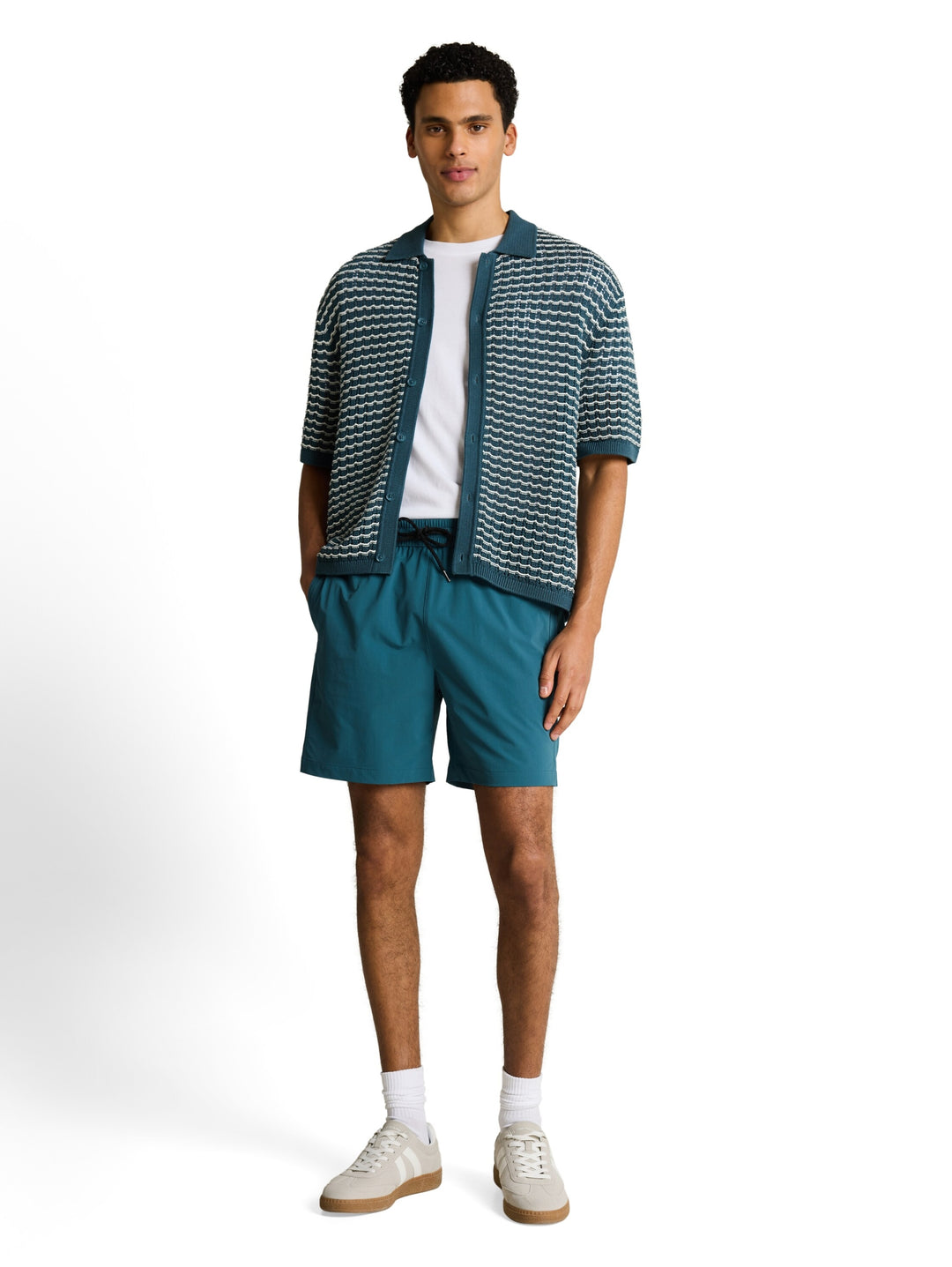 relaxed functional shorts, tide petrol 32227 Bild 6