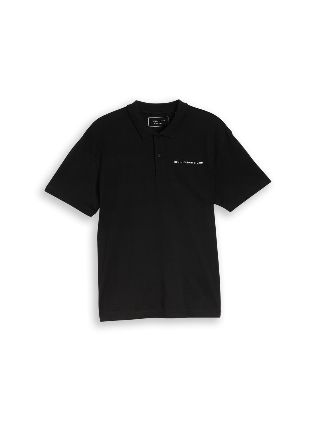 relaxed jersey polo, Black 29999 Bild 1