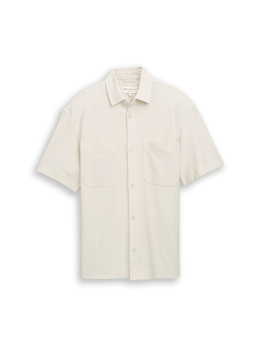 relaxed jersey shirt, greyish white 32257 Bild 1