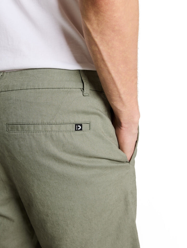 relaxed linen chino shorts, Sea Spray 10427 Bild 7