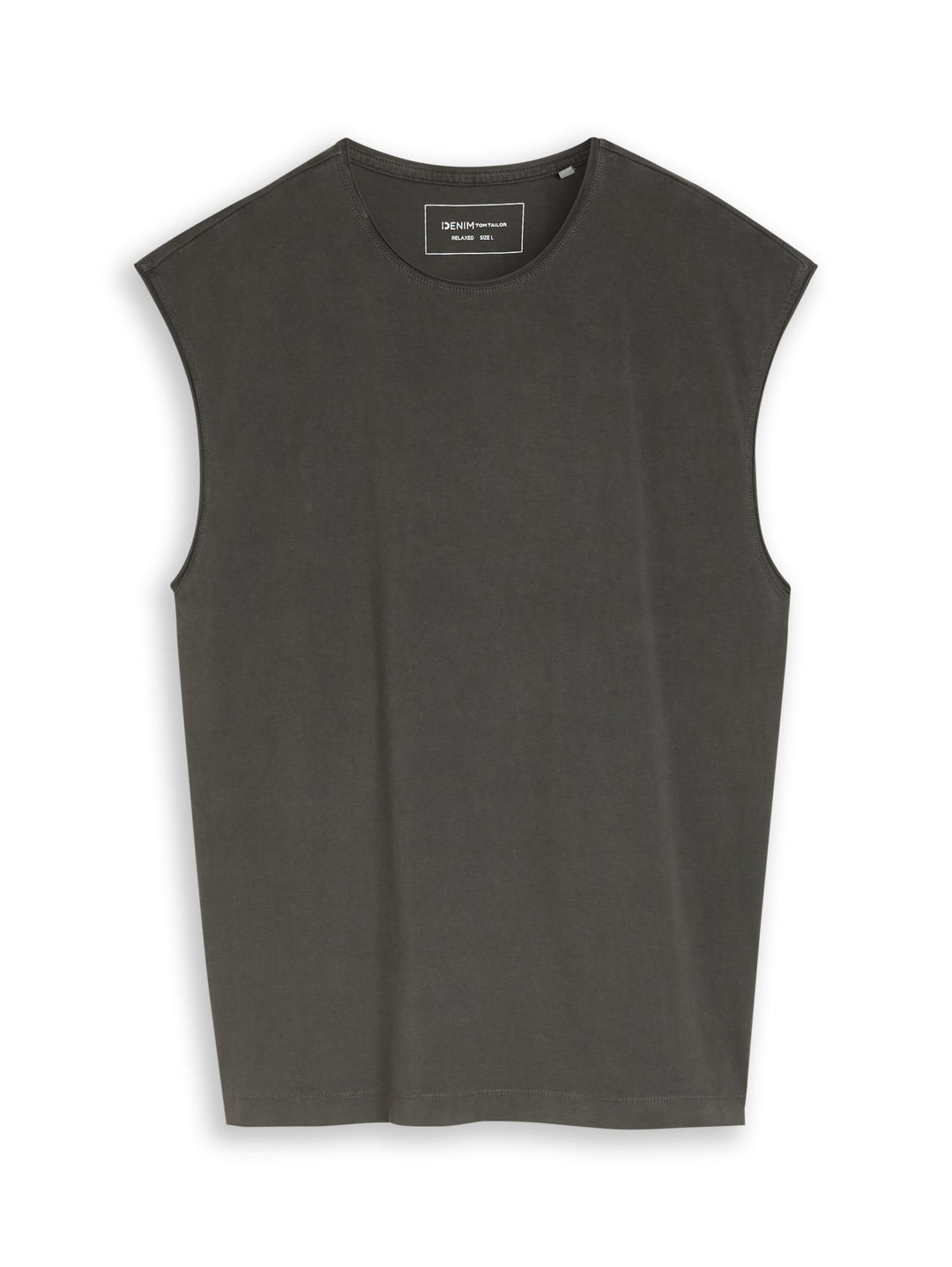 relaxed overdye tank top, Black 29999 Bild 1