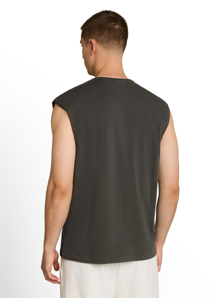 relaxed overdye tank top, Black 29999 Bild 4
