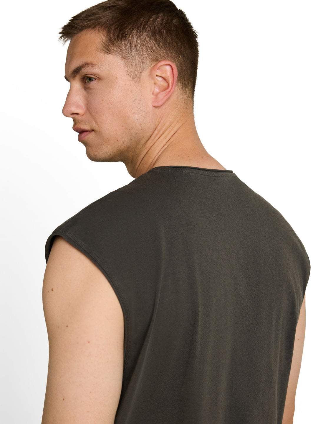 relaxed overdye tank top, Black 29999 Bild 5