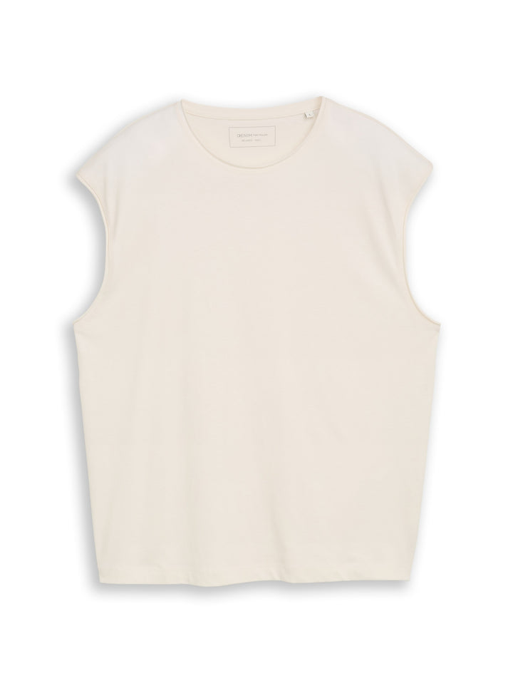 relaxed overdye tank top, Wool White 12906 Bild 1