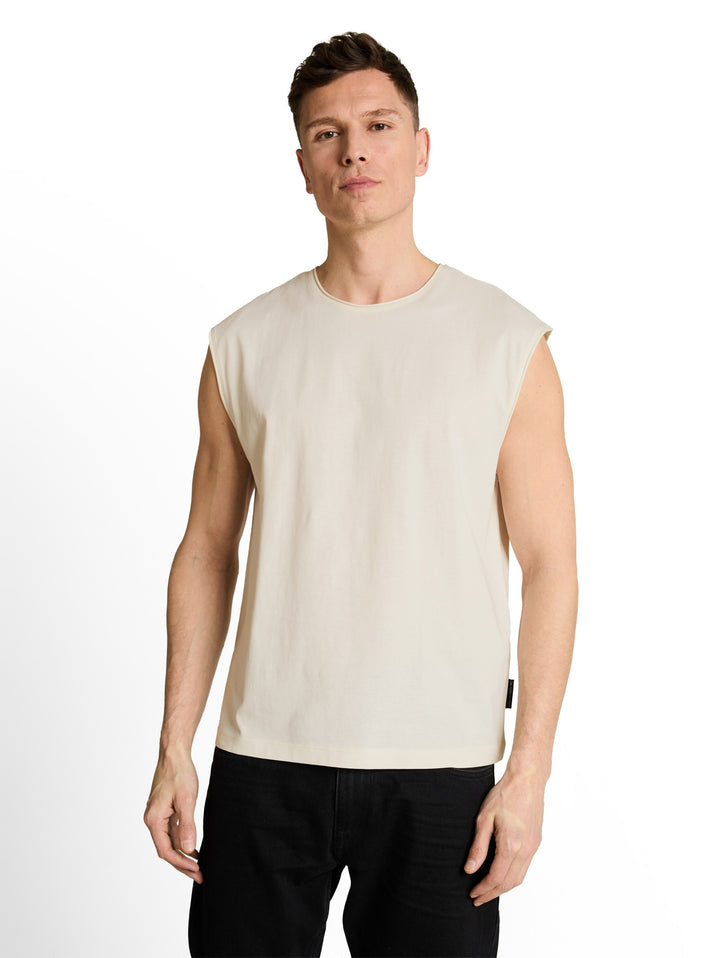 relaxed overdye tank top, Wool White 12906 Bild 6