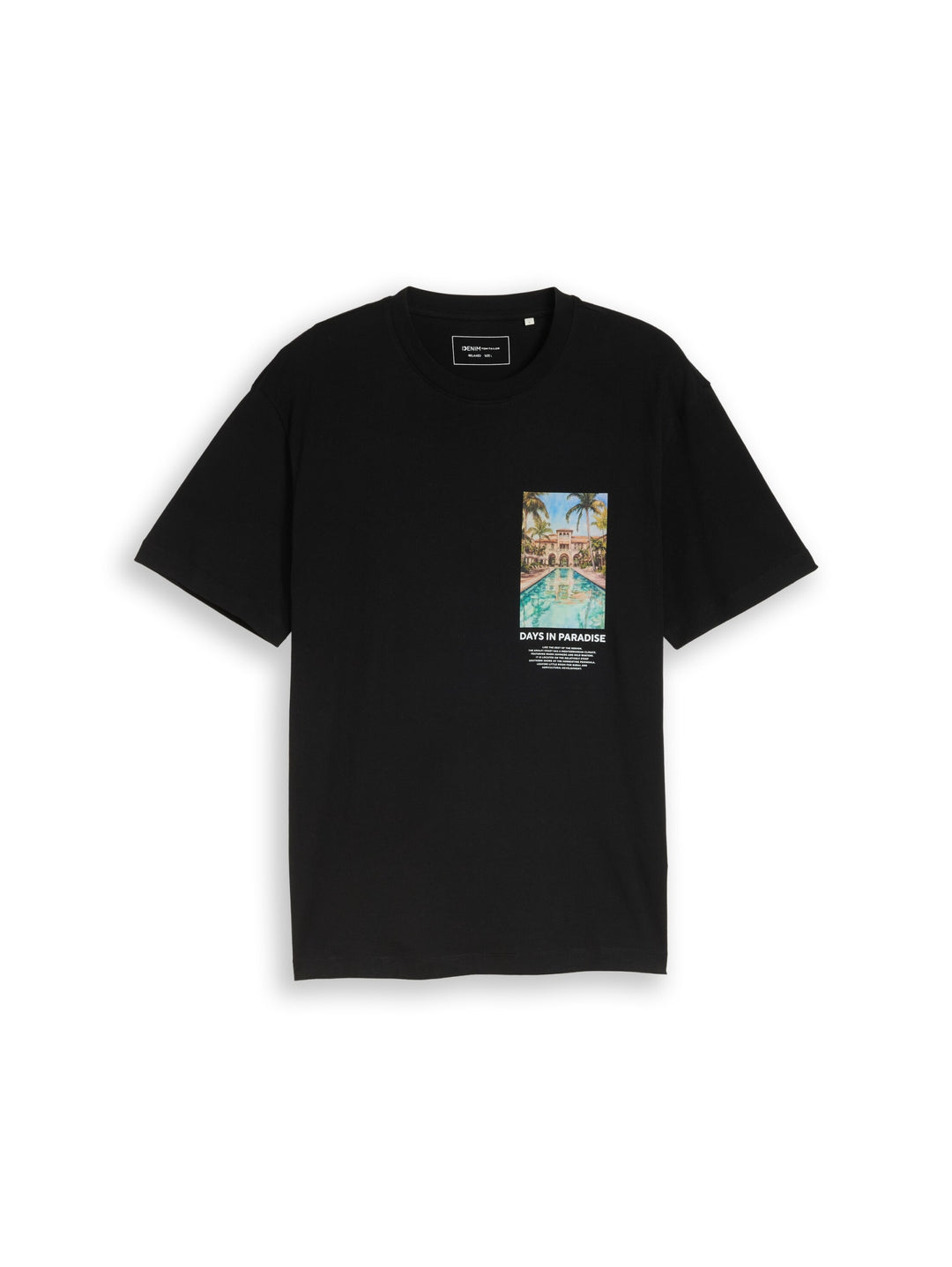 relaxed photo print t-shirt, Black 29999 Bild 7