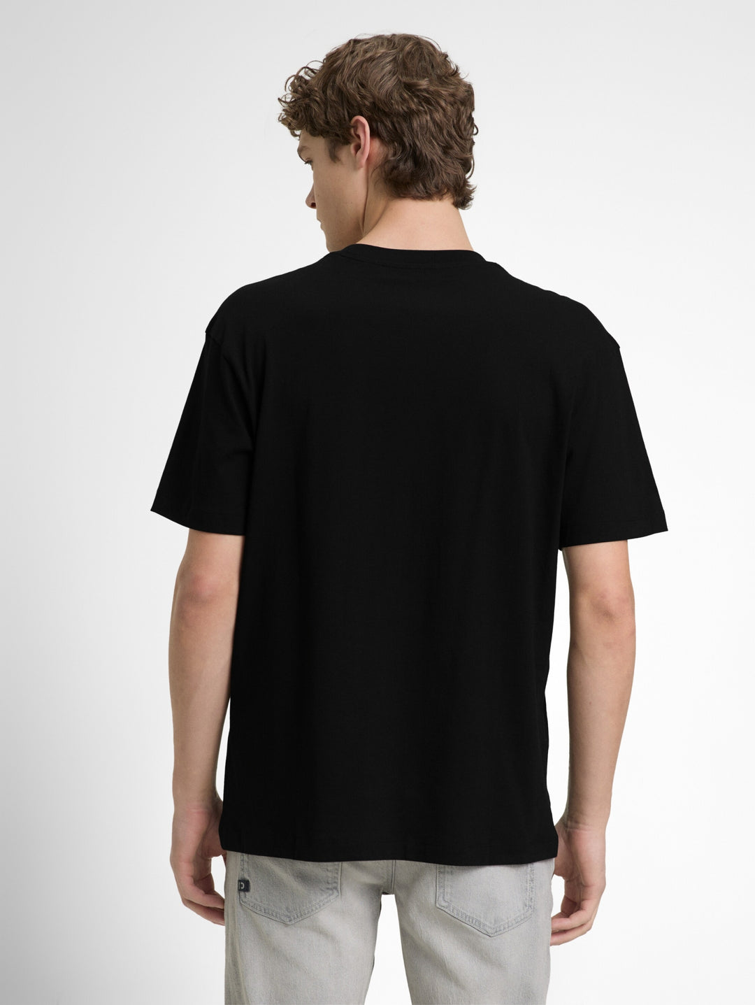 relaxed printed t-shirt, Black 29999 Bild 4