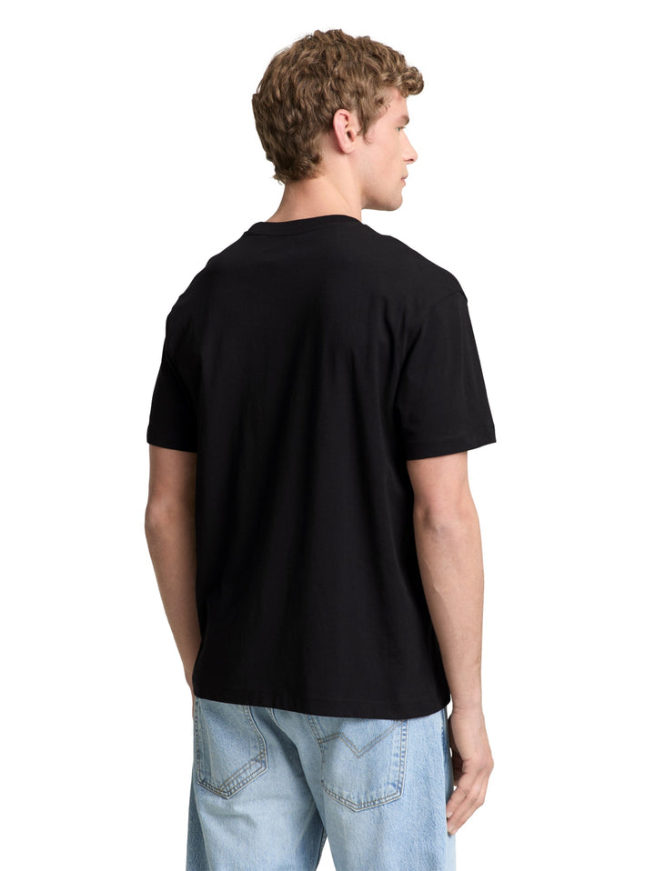 relaxed printed t-shirt, Black 29999 Bild 4