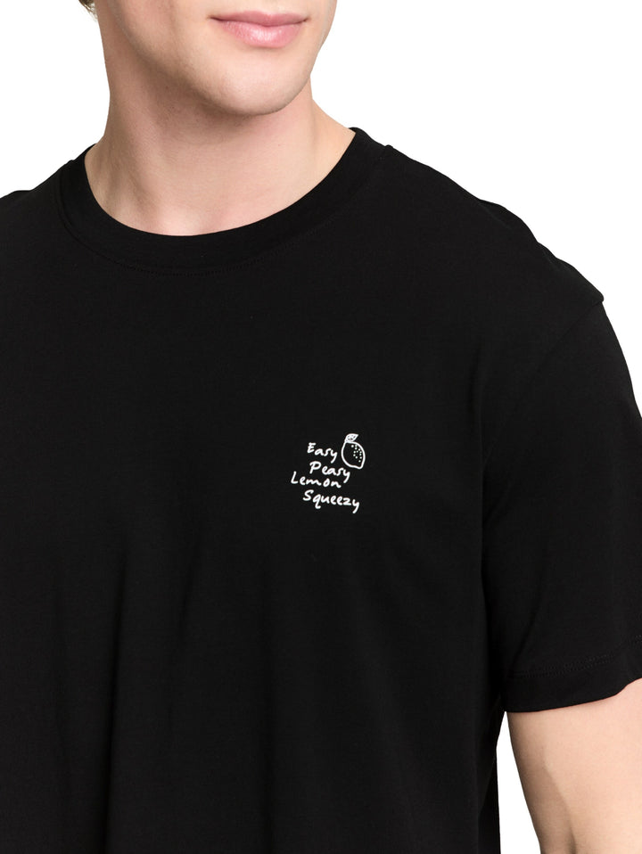 relaxed printed t-shirt, Black 29999 Bild 6