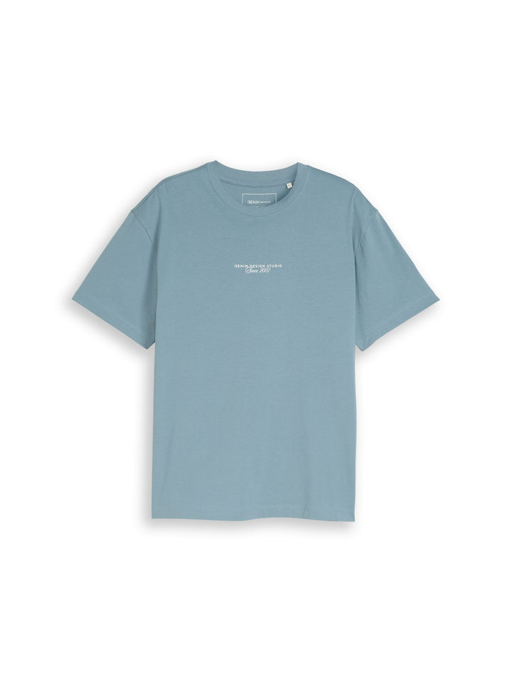 relaxed printed t-shirt, citadel blue 30118 Bild 1