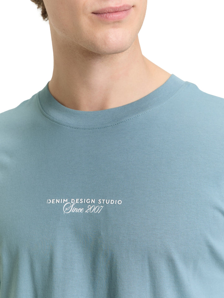 relaxed printed t-shirt, citadel blue 30118 Bild 5
