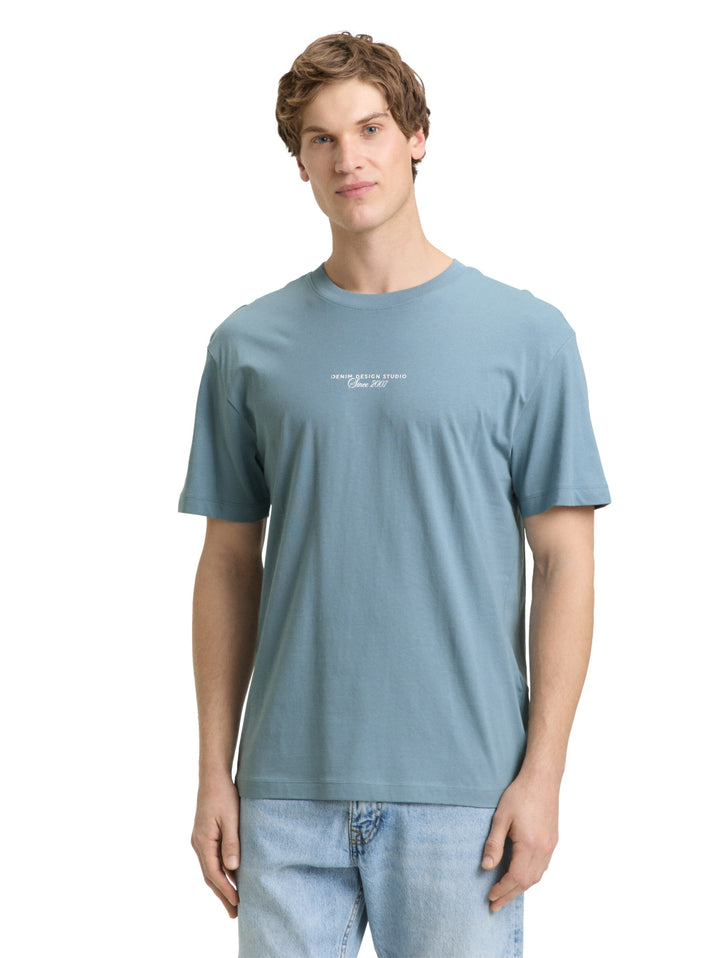 relaxed printed t-shirt, citadel blue 30118 Bild 6