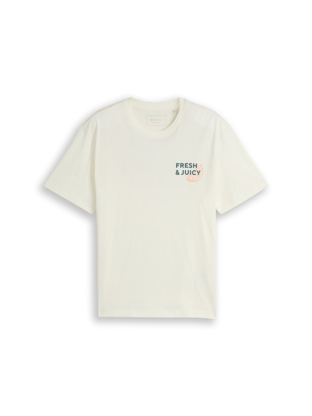 relaxed printed t-shirt, Wool White 12906 Bild 1