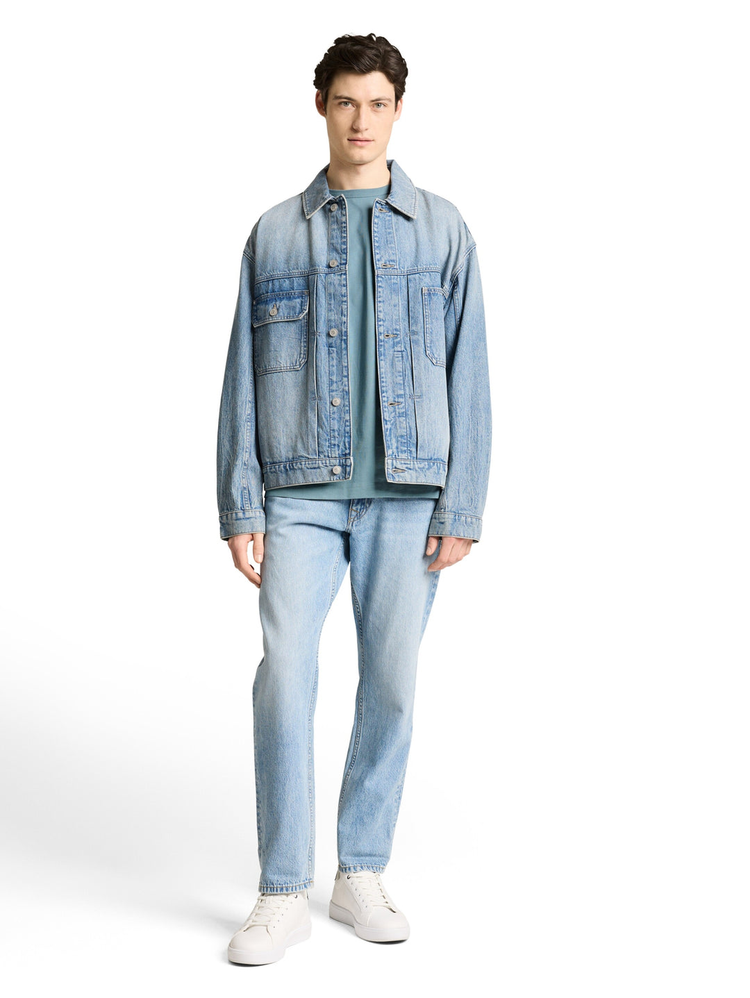 relaxed solid t-shirt, citadel blue 30118 Bild 3