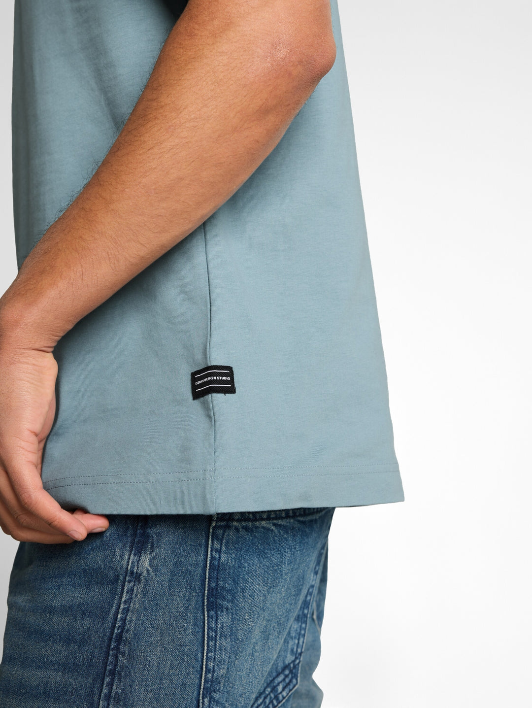 relaxed solid t-shirt, citadel blue 30118 Bild 6