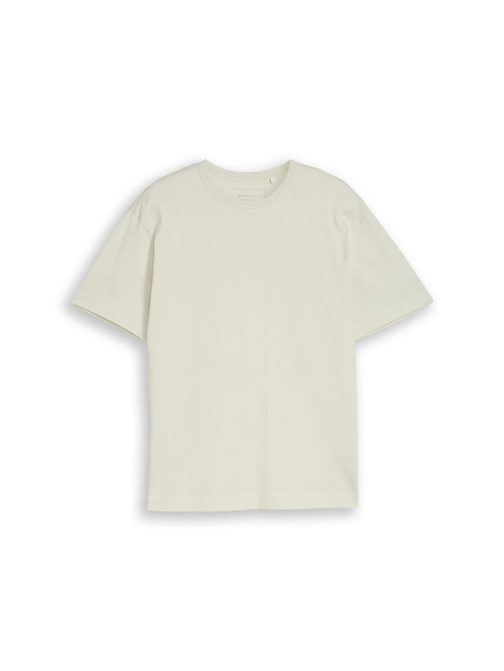 relaxed solid t-shirt, greyish white 32257 Bild 1