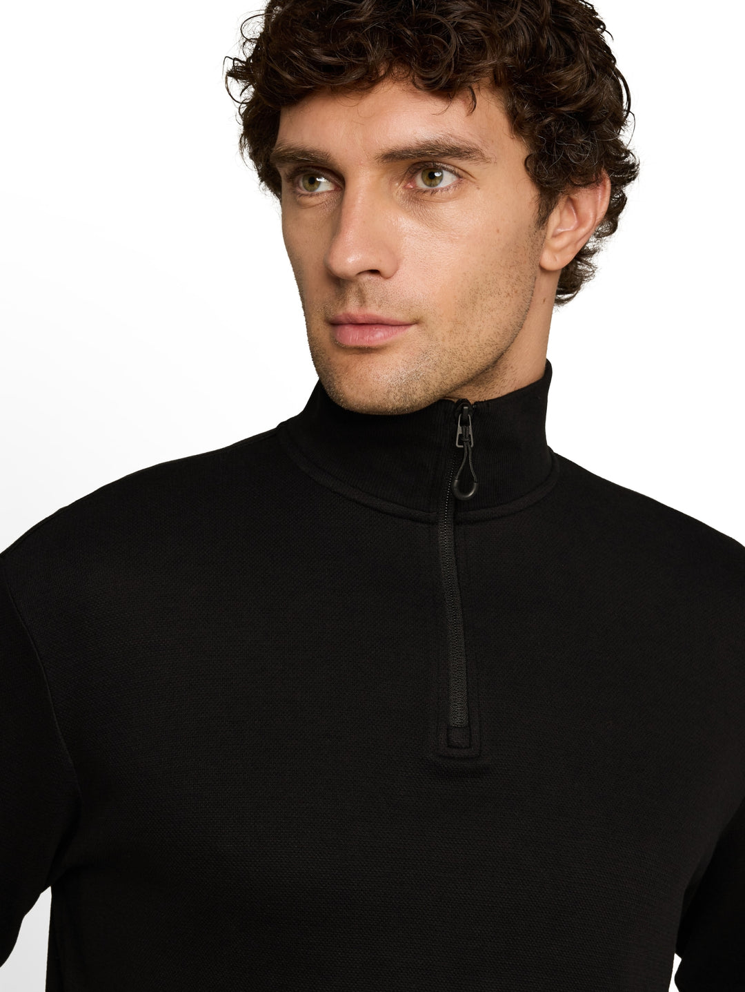 relaxed structure sweat troyer, Black 29999 Bild 6