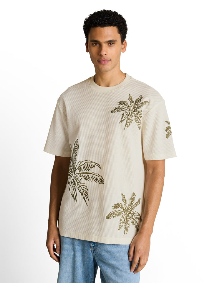 relaxed structured embroidery, Wool White 12906 Bild 5