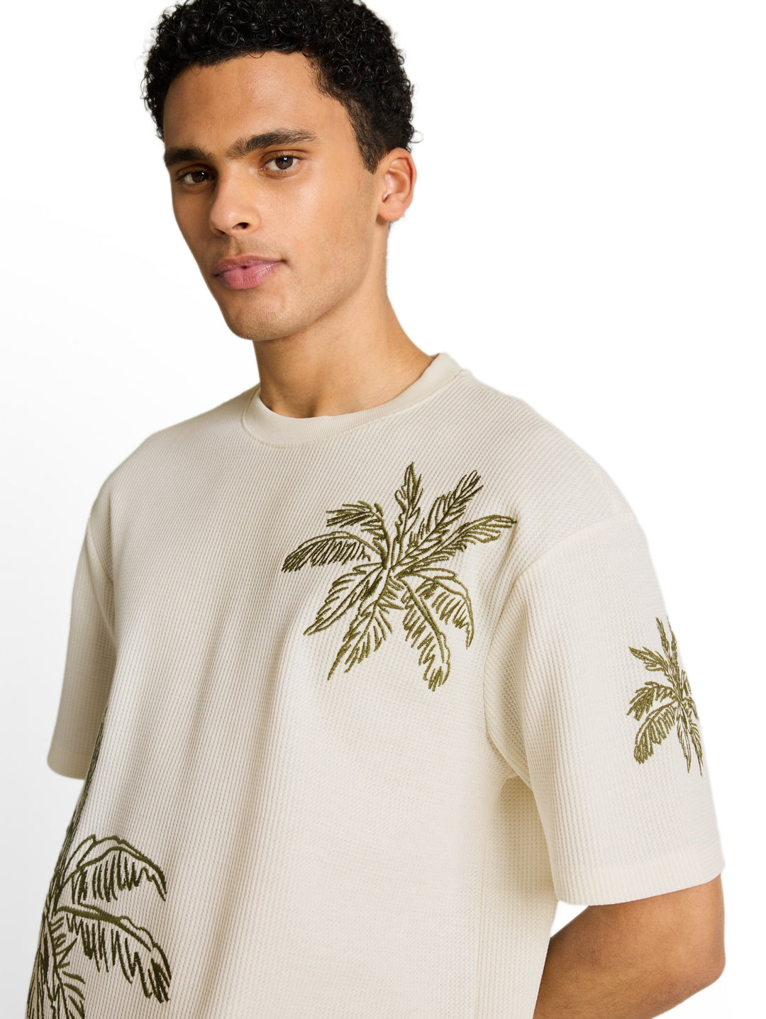 relaxed structured embroidery, Wool White 12906 Bild 6
