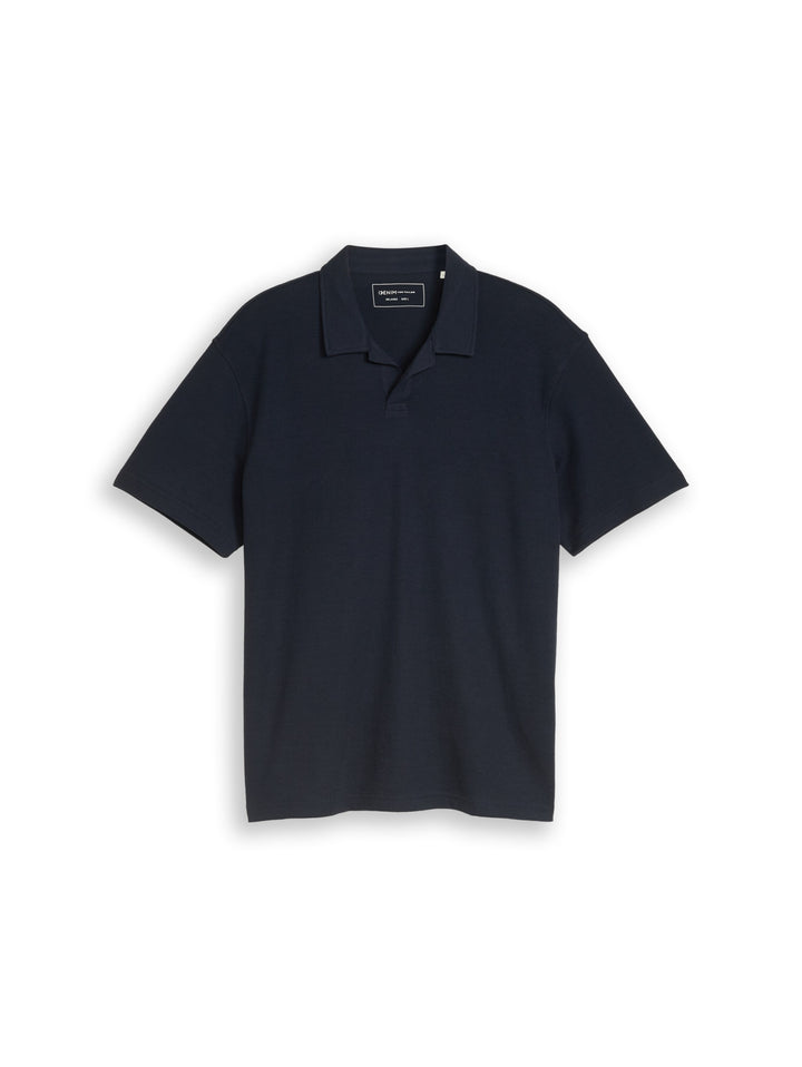 relaxed structured polo, sky captain blue 10668 Bild 1