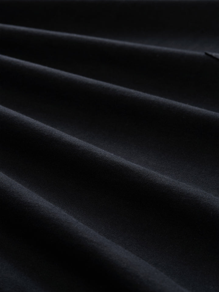 rounded hem pocket t-shirt, Black 29999 Bild 2