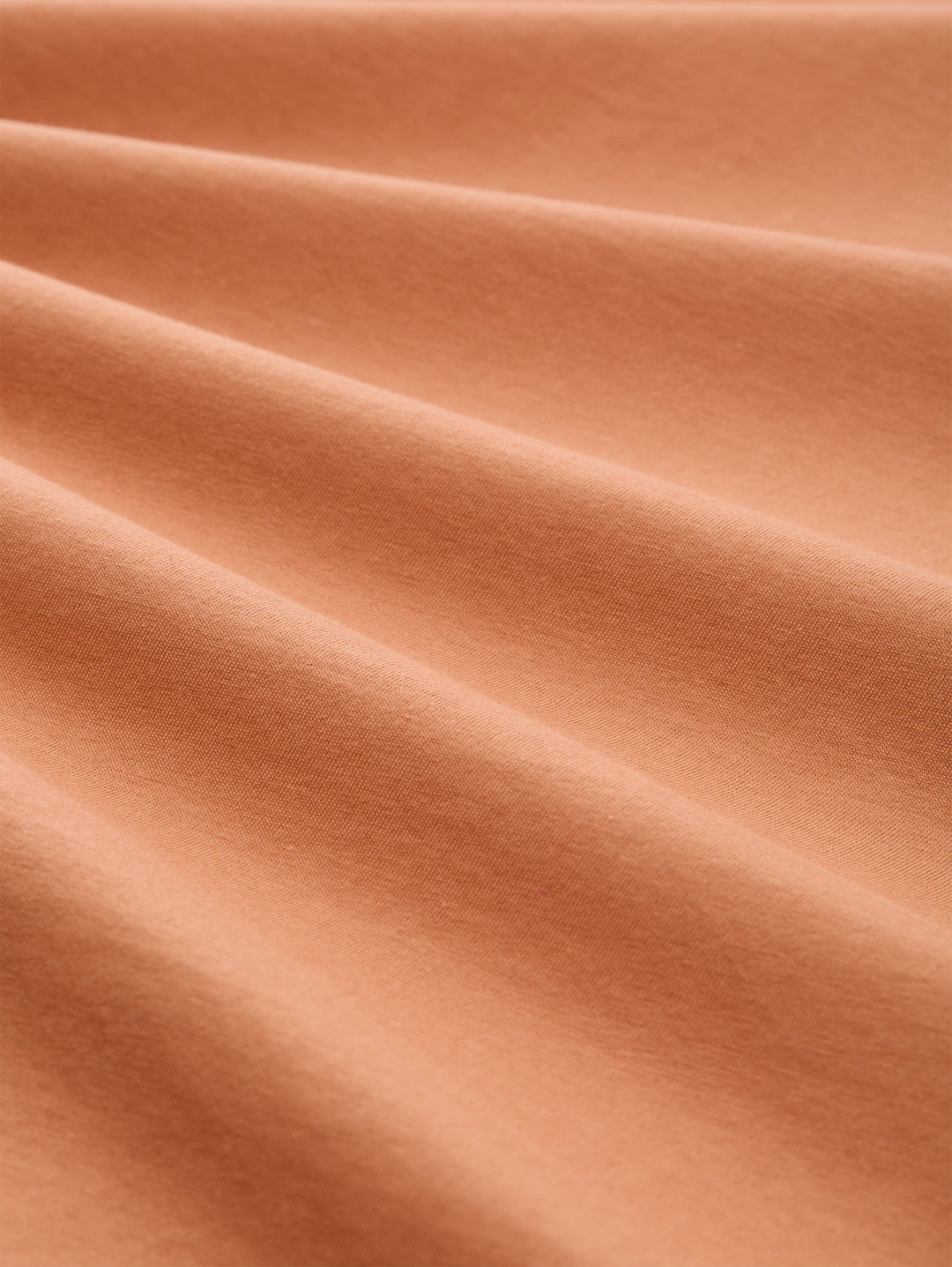 rounded hem printed t-shirt, faded copper orange 38322 Bild 2
