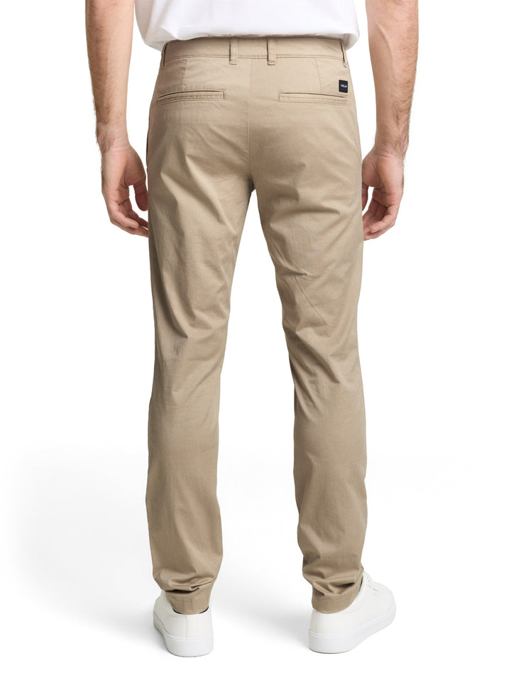 slim printed chino, beige mini geometric print 39609 Bild 4