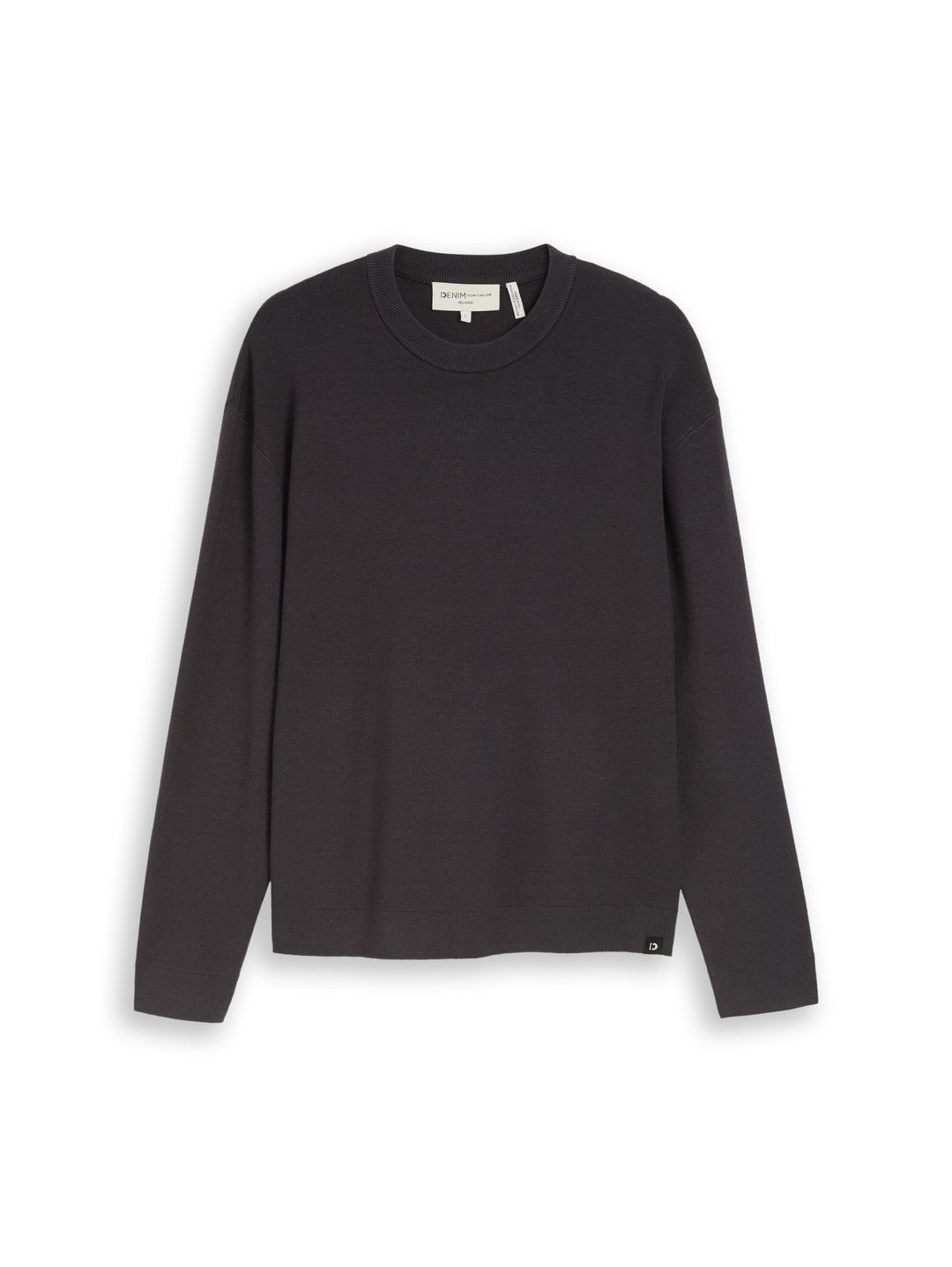 soft crew neck knit, coal grey 29476 Bild 1