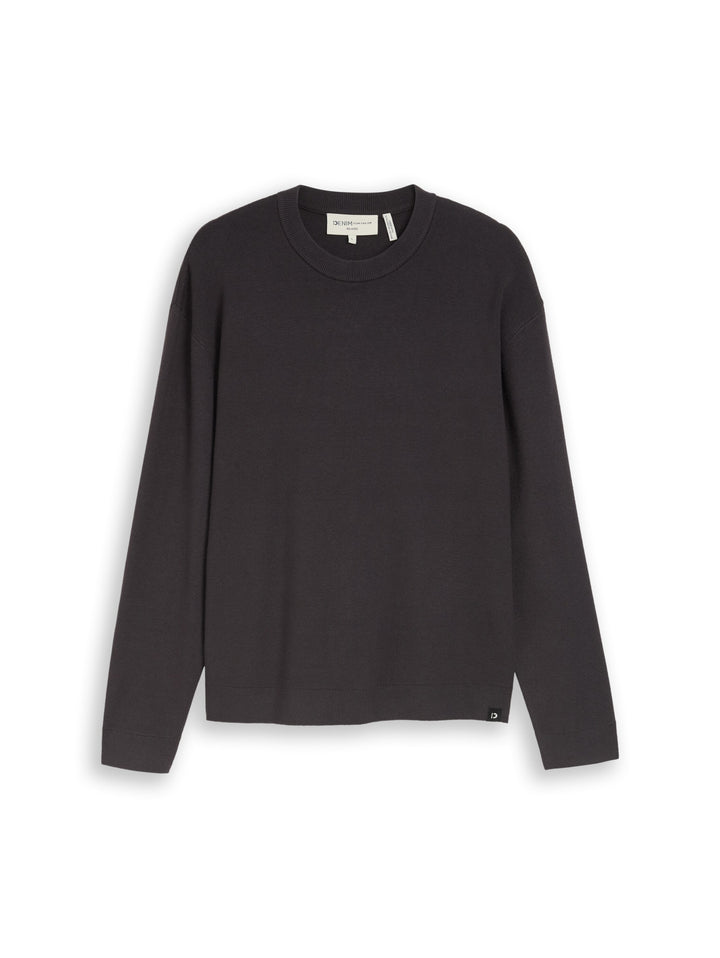 soft crew neck knit, coal grey 29476 Bild 1