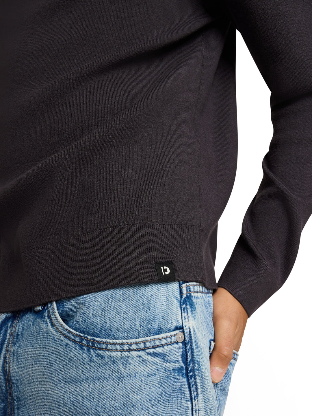soft crew neck knit, coal grey 29476 Bild 8