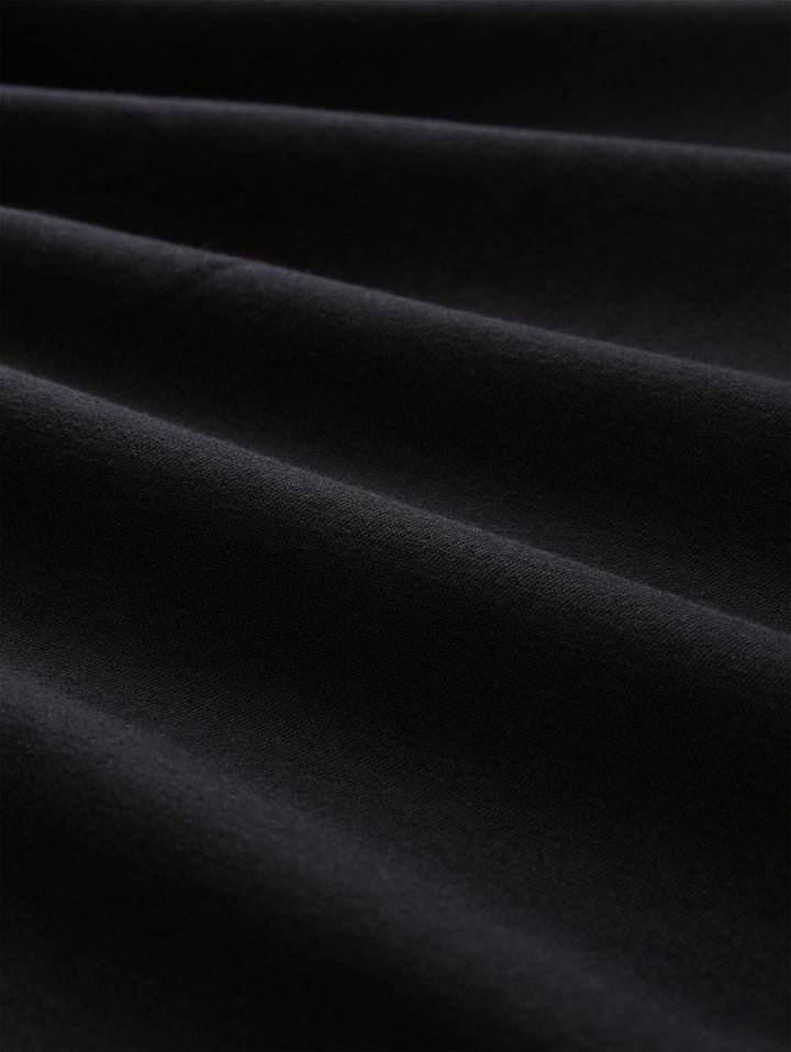 solid crew neck sweatshirt, Black 29999 Bild 7