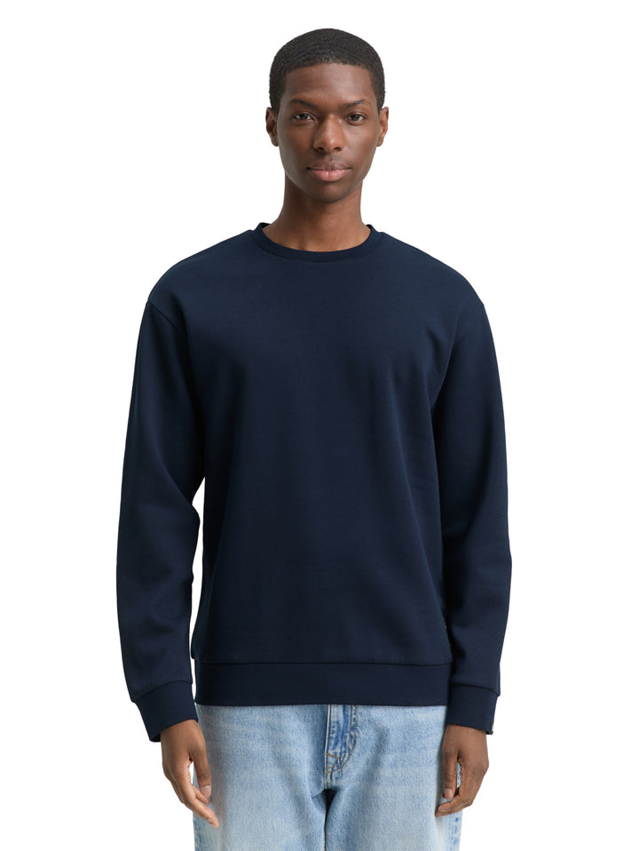 solid crewneck sweatshirt, sky captain blue 10668 Bild 5