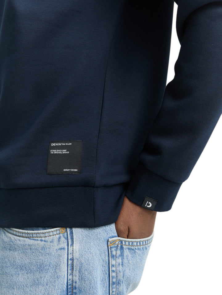 solid crewneck sweatshirt, sky captain blue 10668 Bild 6