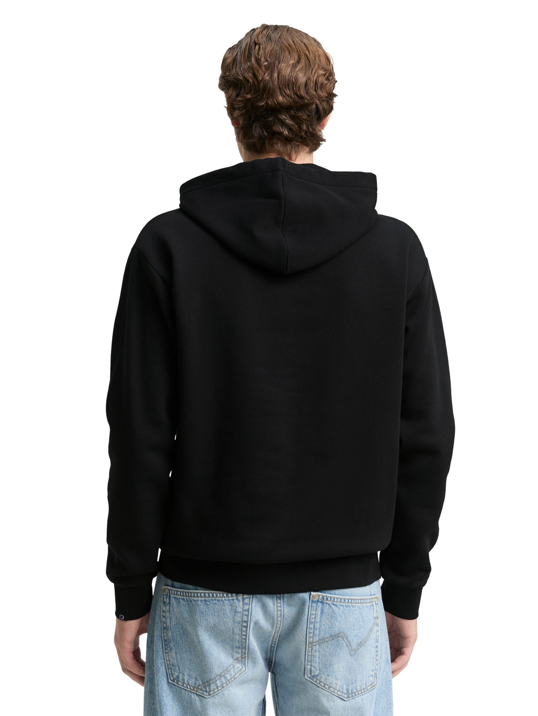 solid hoodie, Black 29999 Bild 4