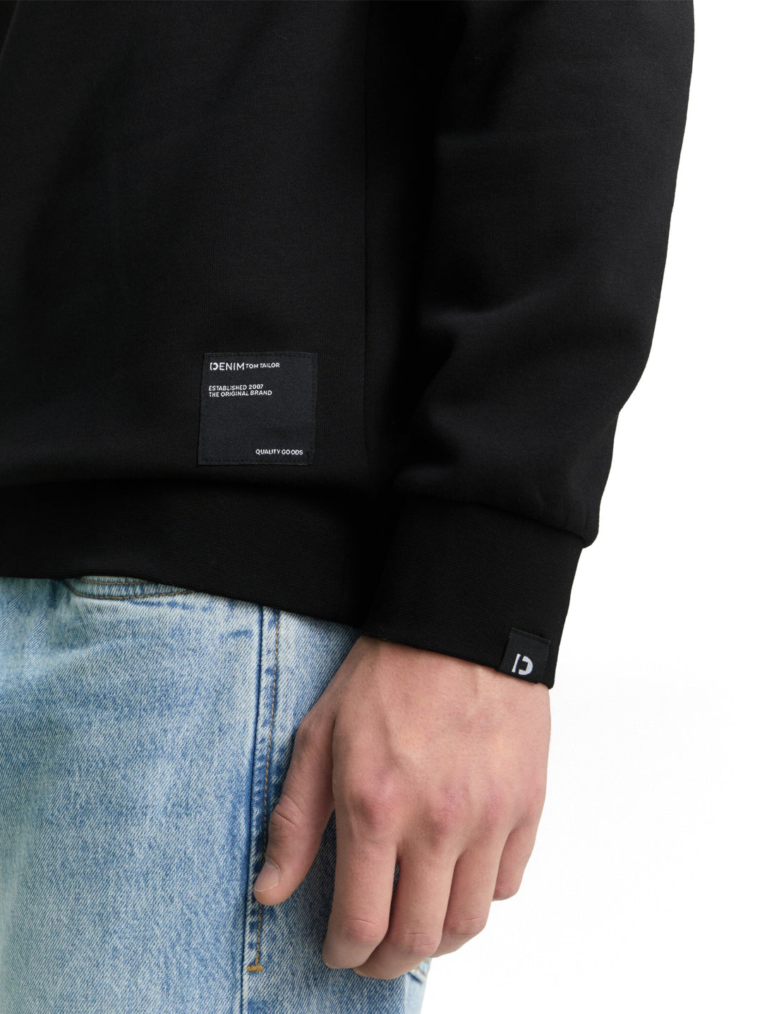 solid hoodie, Black 29999 Bild 6