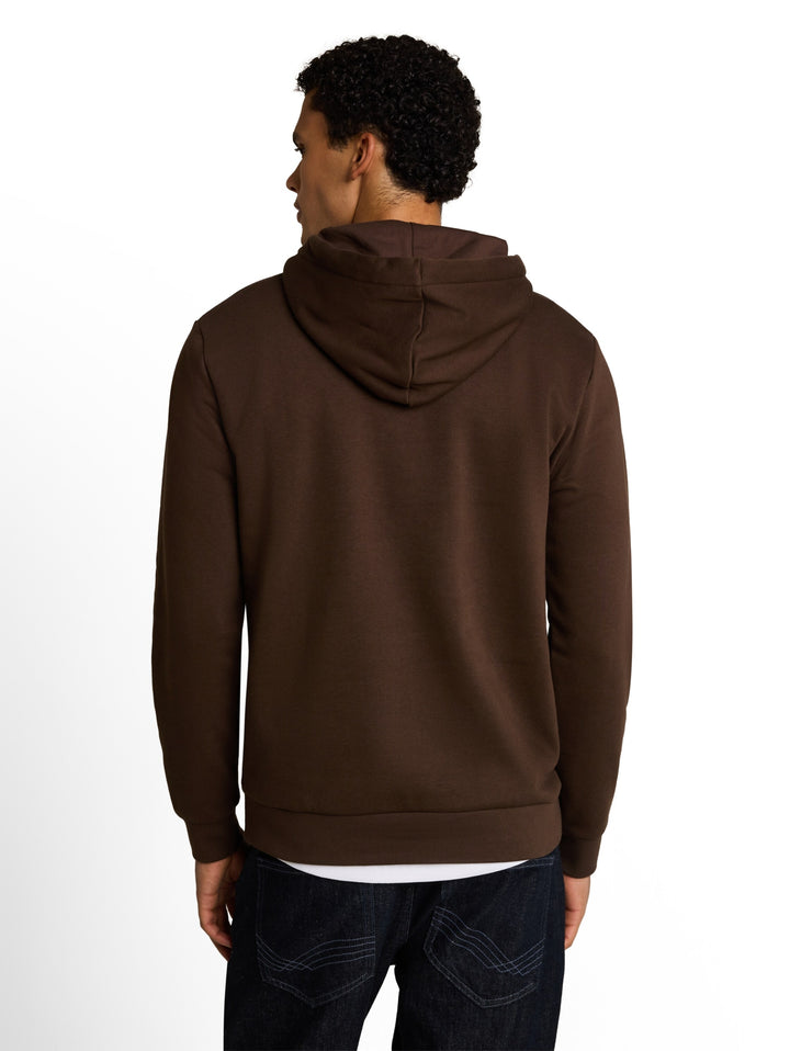 solid hoody, cool dark brown 40514 Bild 4