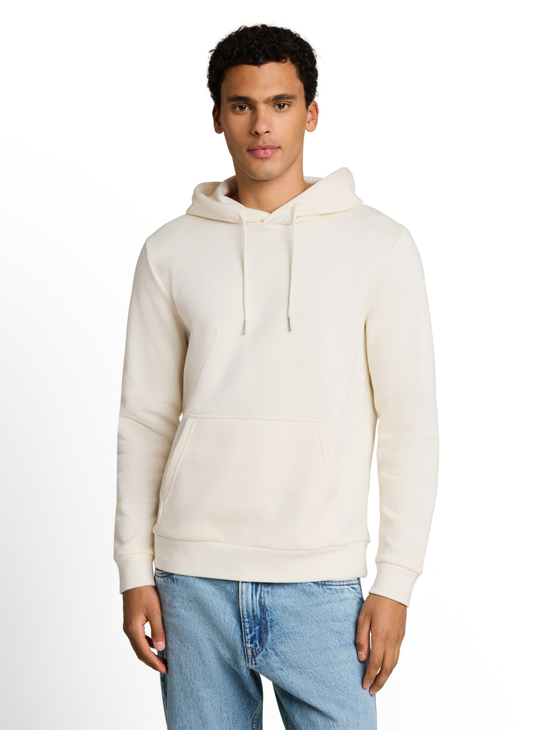 solid hoody, Gardenia White 10348 Bild 6