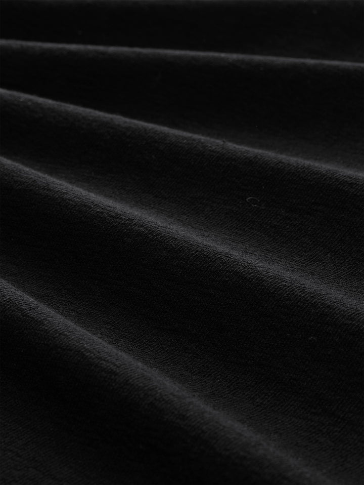 solid structured t-shirt, Black 29999 Bild 2