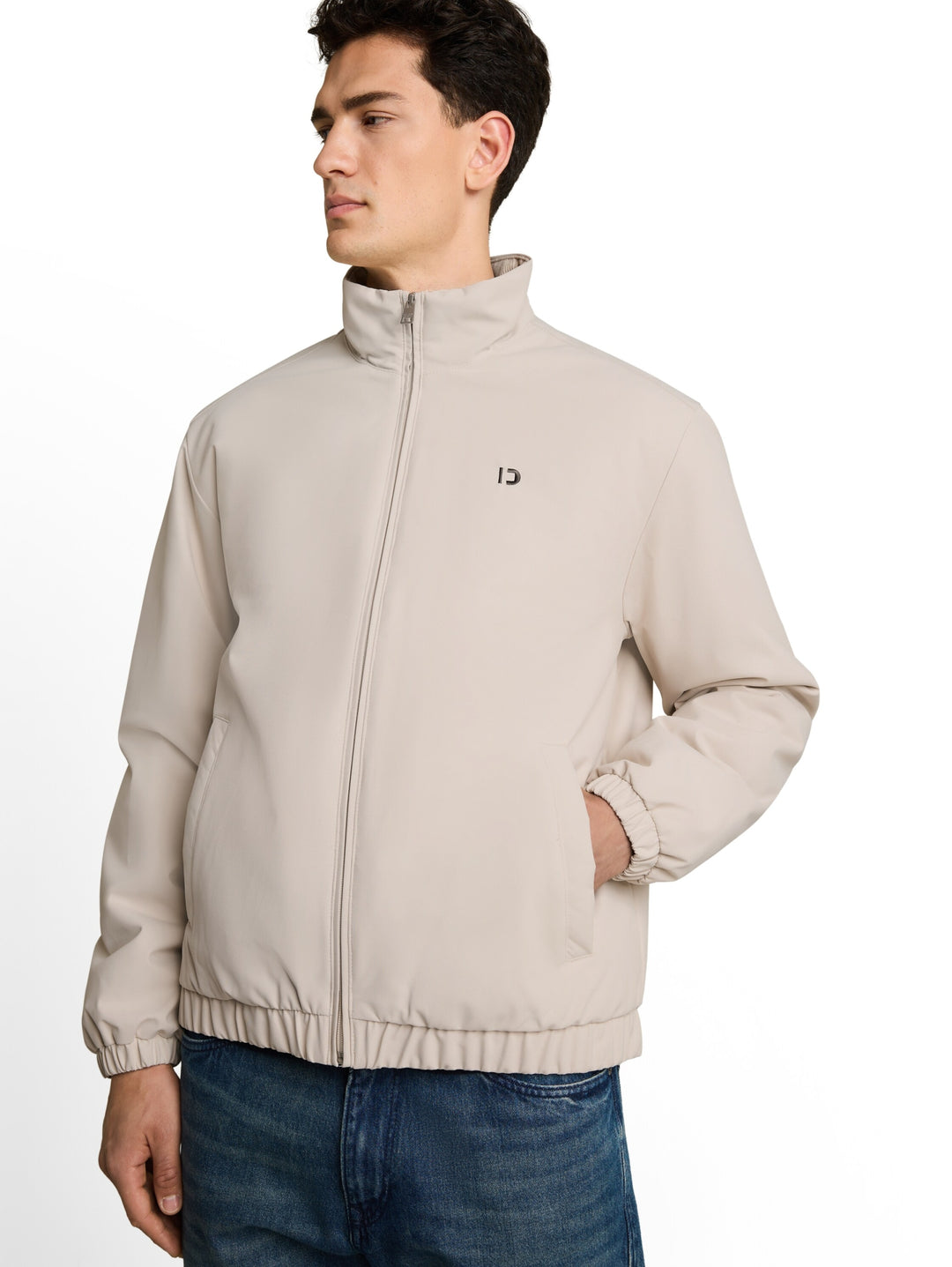 stand-up collar blouson, Dusty Beige 12365 Bild 5